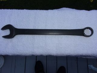 Vintage Snap - On 13/16 Sae 12 Point Combination Wrench Goex - 26 Black Finish