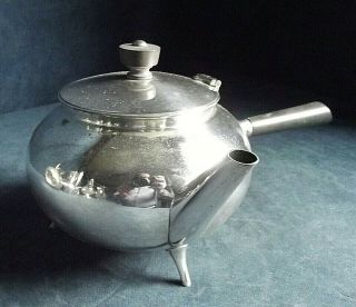 Aesthetic / Christopher Dresser Cauldron Teapot C1900 By John Round