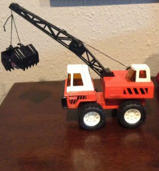 Vintage Buddy L Construction Crane Toy