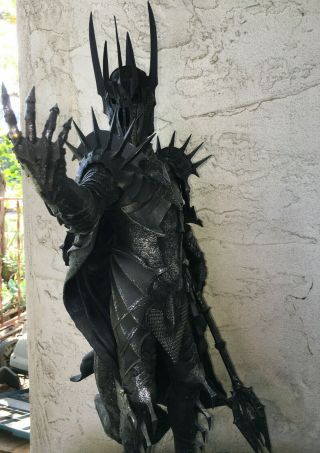 Sideshow Weta Lord Of The Rings Lotr Dark Lord Sauron Statue 1343 / 9500