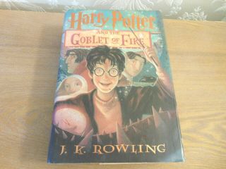 Harry Potter And The Goblet Of Fire - American 1st Edition Signed J K Rowling