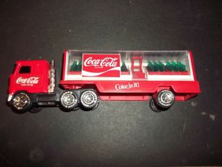 Vintage Buddy L Coca - Cola Semi - Truck.