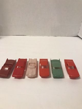 6 F&F Mold & Die Vintage Post Cereal Plastic Toy Cars (2) 2