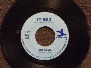 Northern Soul Yusef Lateef Sea Breeze Prestige 419 M - Jazz