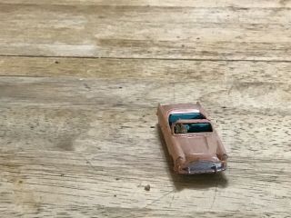 Vintage matchbox cars Ford Zodiac Convertible 39 Salmon / Turquoise Interior 3