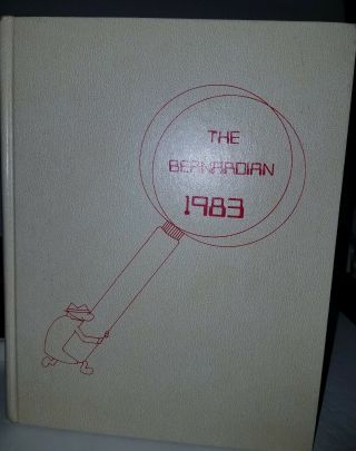 1983 Bernards High School Year Book Bernardian Bernardsville Nj Vol.  37