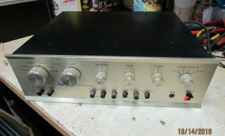 Vintage 1975 Dynaco Pat - 5 Solid State Stereo Preamplifier Preamp Pics