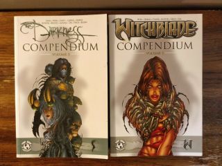 Witchblade Compendium Volume 1and Darkness Compendium Volume 1 Paperback Tpb