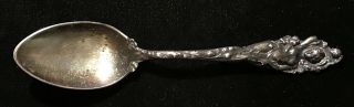 Sterling Silver Flatware - Reed And Barton Love Disarmed Coffee Spoon Rare