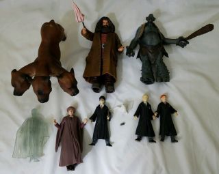 Harry Potter And The Chamber Of Secrets Figurines - Harry,  Ron,  Hagrid And More