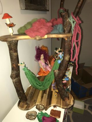 Magic Cabin Dolls® Wooden Fairy Forest Home,  Dolls,  Accessories And Much More