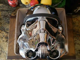Efx Star Wars Chrome Stormtrooper Helmet 40th Anniversary Celebration