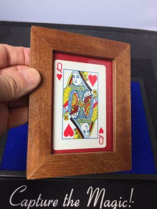 1975 Milson - Worth Card Frame • Collectible Card Magic • Near