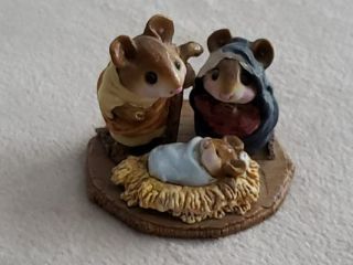 Wee Forest Folk - Nativity - Chris - Mouse Pageant - M - 117