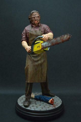 Texas Chainsaw Massacre 1:4 Scale Leatherface Statue By Hcg