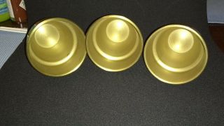 El Duco Golden Cups and Balls.  Brass.  cups.  No dings or dents. 3