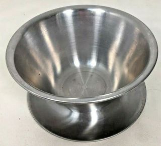 Leonard Silver Stainless Steel Sauce Gravy Bowl With Attached Tray Korea