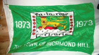 Vintage Town Of Richmond Hill Ontario Canada 1873 - 1973 Centennial 3 