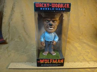 Funko The Wolfman Wacky Wobbler Bobble - Head - S&h Usa