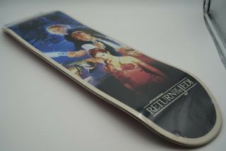 Rare Santa Cruz Star Wars Return Of The Jedi Skateboard Deck Poster Team
