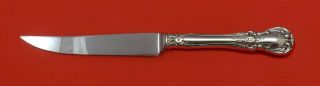 Old Master By Towle Sterling Silver Steak Knife Serrated Hhws Custom 8 1/2 "