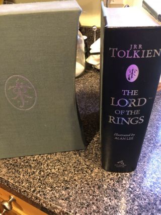 Lord Of The Rings Book Signed By Alan Lee 2