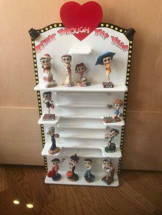 Betty Boop Boopin Through The Year Perpetual Wall Calendar Danbury Wooden