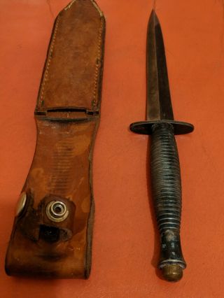 Vintage Ww2 Fairbairn Sykes Dagger Fighting Knife England
