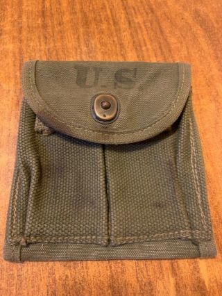 G.  I.  Wwii M1 Carbine Butt Stock Ammo Pouch