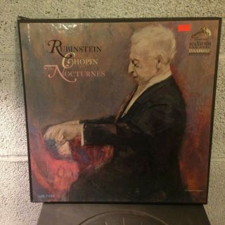 Rubinstein - Chopin: The Nocturnes (vg,  Vinyl,  Mono Rca Victor Red Seal)