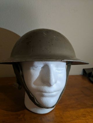 Authentic Ww2 Brodie Helmet Great Britain World War Two Helmet,  No Liner