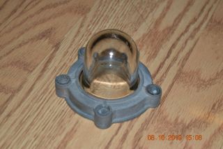 Vintage 5 - Hole Wayne Bennett Tokheim Gilbarco Gas Pump Sight Glass