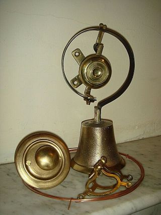 Victorian Door Bell,  Servants Bell.  Pull & Cranks,  Antique Bell. 2