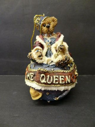 Tbc Boyds Bears The Queen Of The Universe Vintage Teddy Bear Christmas Ornament