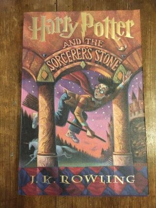 Signed Harry Potter Book J.  K.  Rowling And Actors From Premiere Night
