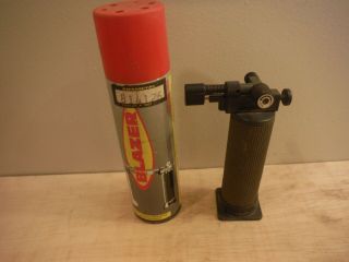 " Blazer Micro Torch " With Butane Gas.