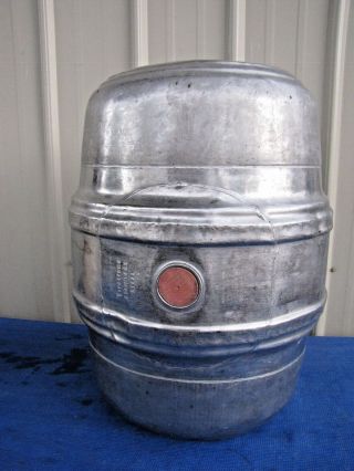 Vintage Blitz Weinhard Beer Stainless Steel Keg 15.  5 Gal Rat Rod Tank 1950 - 70 ' s 3