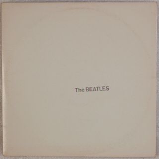 The Beatles: White Album Us Capitol Sebx - 11841 Colored Vinyl White 2 Lp Complete