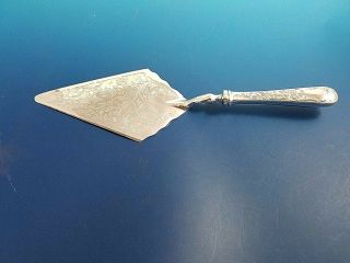 Old Maryland Engraved By Kirk Sterling Silver Pastry Server Custom Made