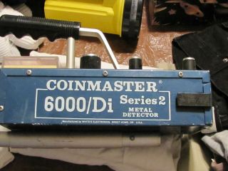 Whites Coinmaster 6000/DI Series 2 Vintage Metal Detector 3
