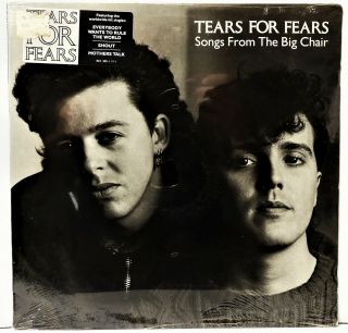 Tears For Fears - Songs From The Big Chair - Mercury 1985 - Hype -