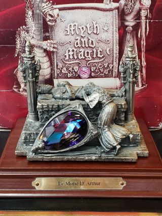 Myth And Magic The Tudor Pewter Figure Le Morte D 