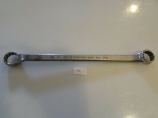 Vintage Challenger (proto) 13/16 " X 7/8 " Offset Double Box End Wrench Usa Tool