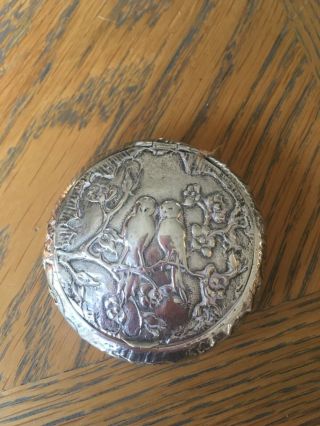 19th Century Dutch Silver Snuff Box With London Import Marks