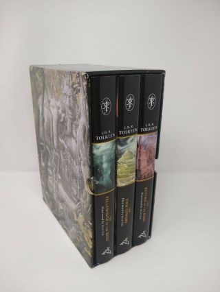 The Lord Of The Rings 3 Volume Box Set - Illustrated By Alan Lee