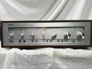 Vintage Yamaha Natural Sound Stereo Receiver Cr - 620 " Sound & Looks Great "