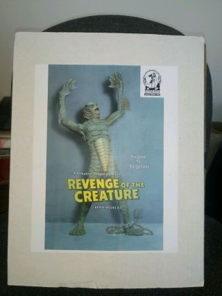 Revenge Of The Creature The Black Lagoon Resin Model Kit Sculpted By Joe Laudati