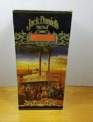 Jack Daniels Old No 7 Riverboat Captains Bottle Limited Edition W Box & Hang Tag