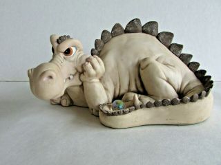 Vintage Krystonia Figurine - Grumblypeg Grunch - 5 " - 1988 - 1081 - England