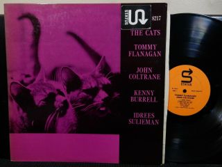 The Cats Lp Prestige Jazz Status 8217 Mono Rvg Coltrane Flanagan Burrell
